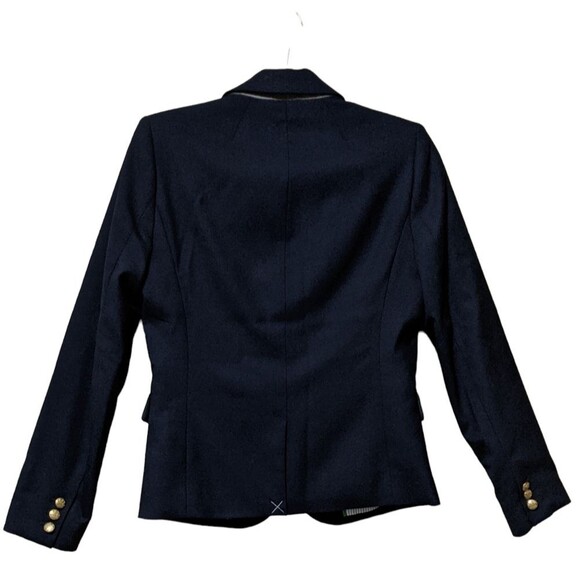 NEW J.Crew Factory Original schoolboy blazer Navy AZ565 women's size 4 - Picture 3 of 9
